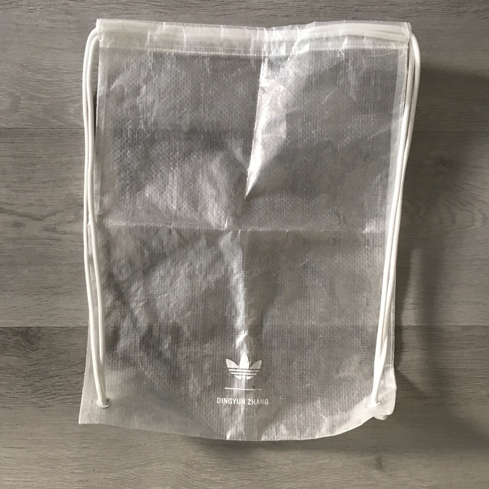 DINGYUN ZHANG ADIDAS CLEAR RIP STOP BACKPACK ADULT CARRY BAG